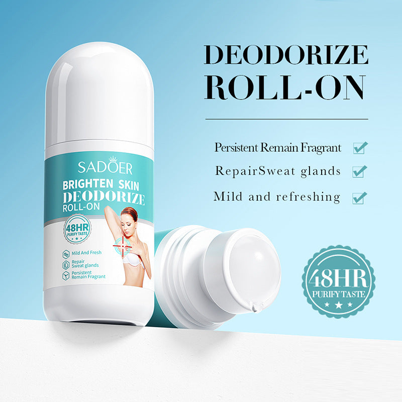 Roll-On Deodorant for Women and Men, 24-hour Invisible Antiperspirant Fresh Scent Underarm Wetness Protection, Antiperspirant Deodorant with 24H Sweat & Odor Protection, 1.69 Fl Oz
