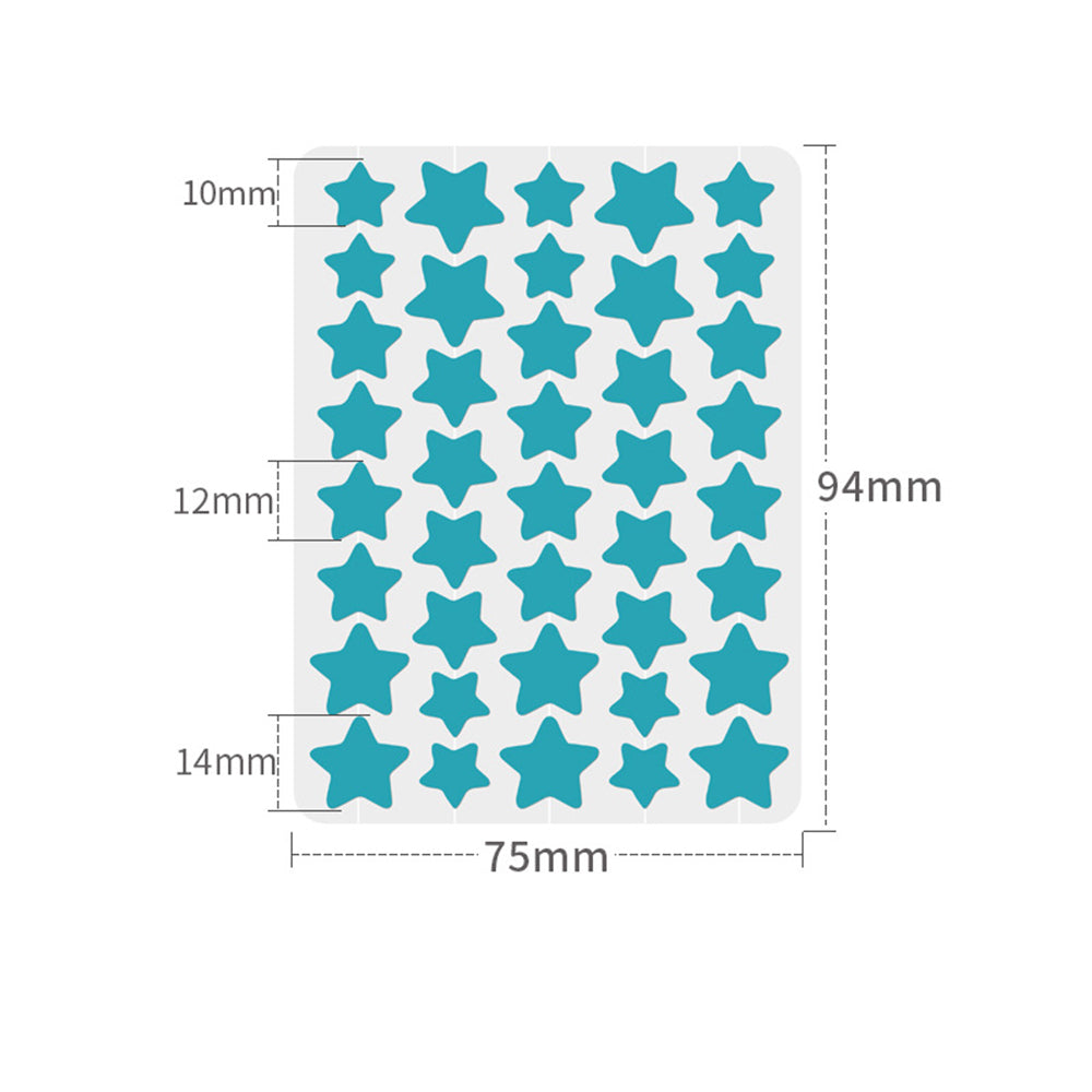 Pimple Patches for Face, Hydrocolloid Acne Patches, Cute Star Zit Covers, Colorful Superstar Patches Spot Stickers, 120 Counts