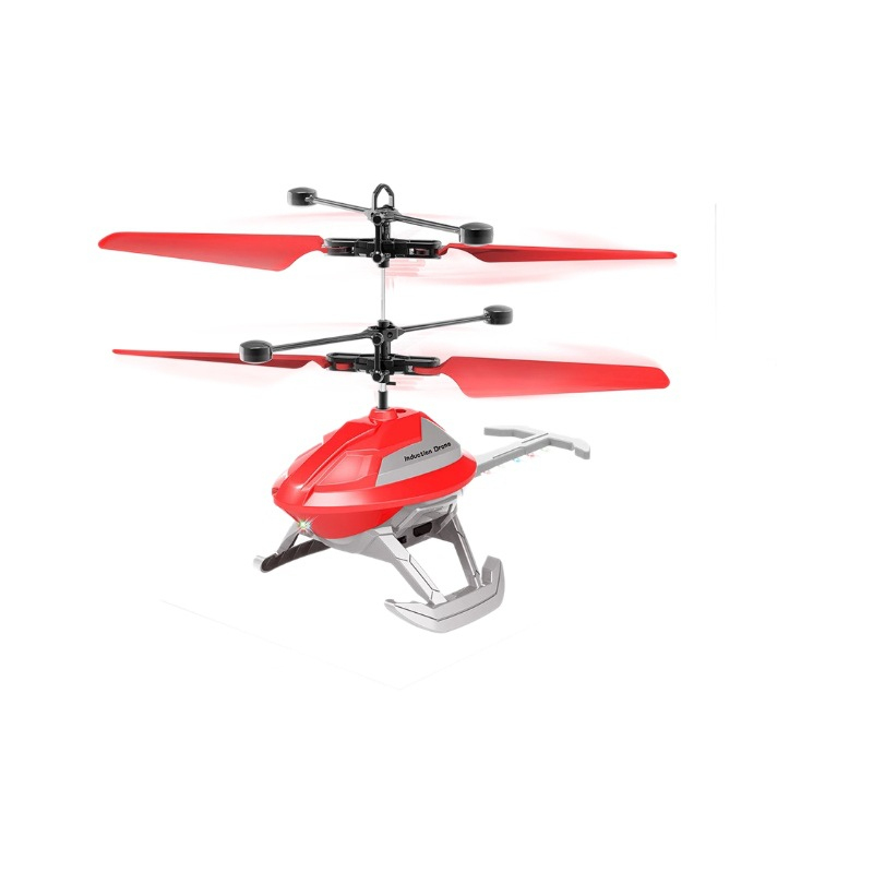 Remote Control Helicopter Hand-Controlled Mini DroneCosmic Drone RC UFO LED Flying Toys for Kids with 3.5 Channel RC Helicopters