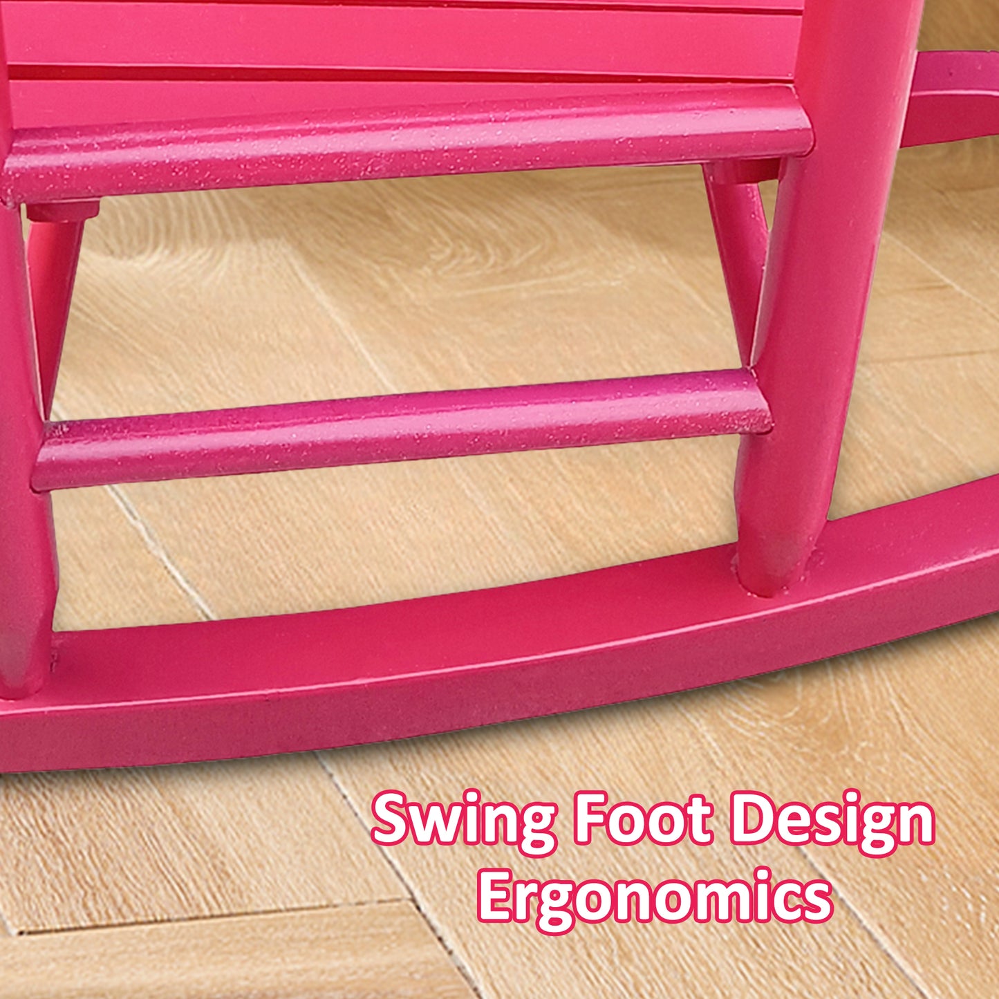 Child's Rocker Child's Porch Rocking Chair,Classroom Flexible Seating, Toddler Preschool, Homeschool or Daycare Reading Nook Rocking Chair