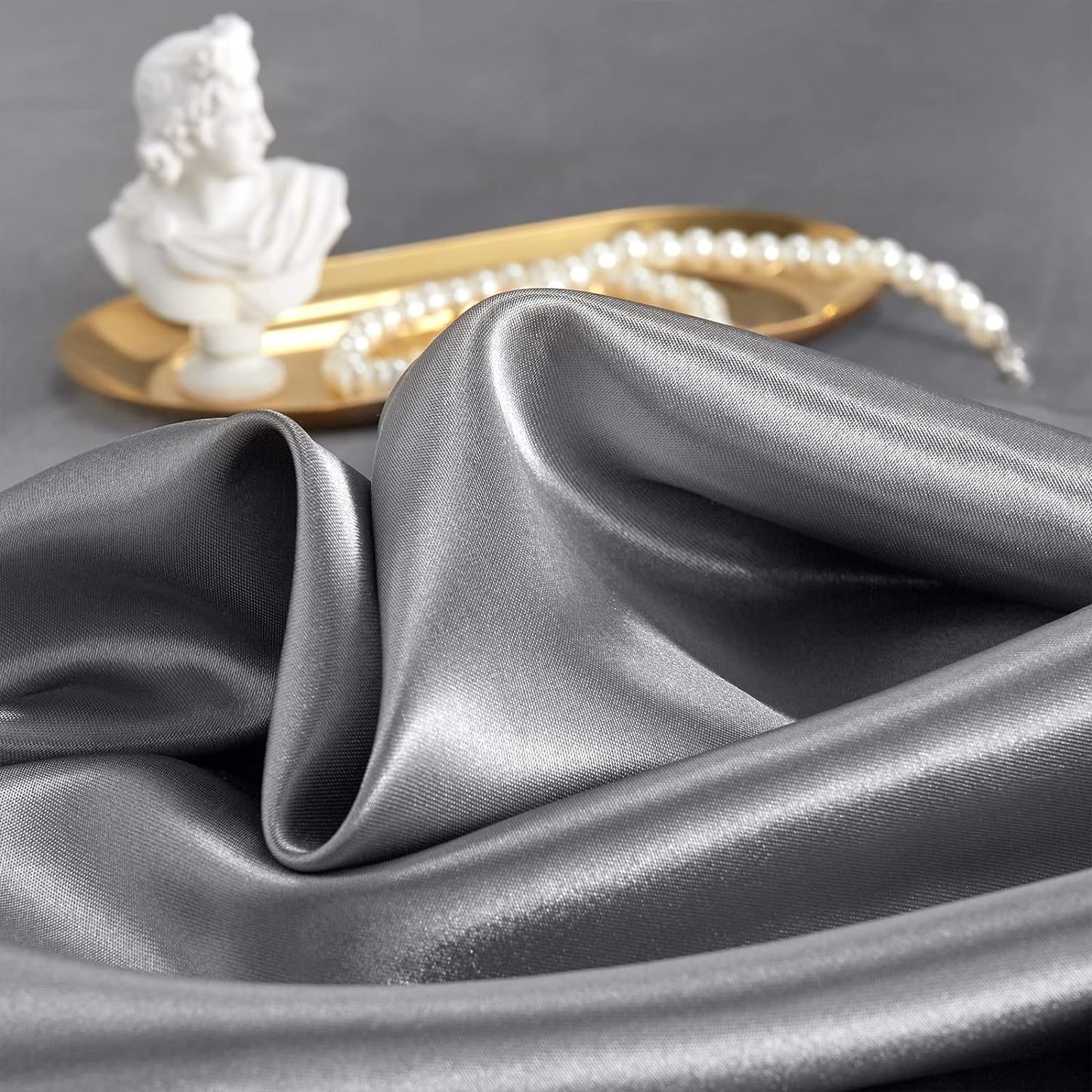Satin Pillowcase for Hair and Skin Similar to Silk Pillow Cases, Pillow Cases- Satin Cooling Pillow Covers with Envelope Closure