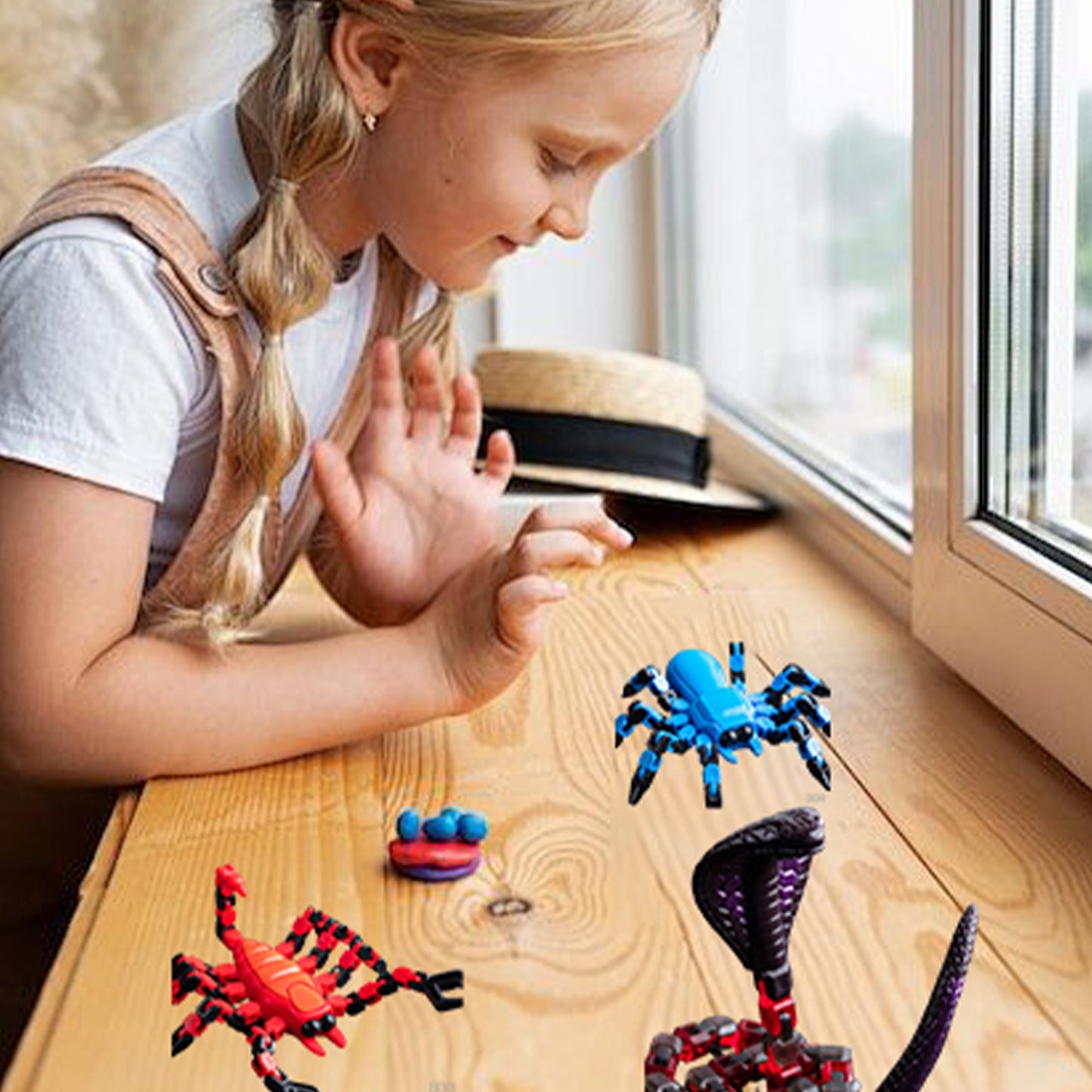 DIY Transformation Toy - Creative Simulation Building Block Model for Kids, Enhances Hands-On Ability, Suitable for Boys and Girls Aged 3 and Up
