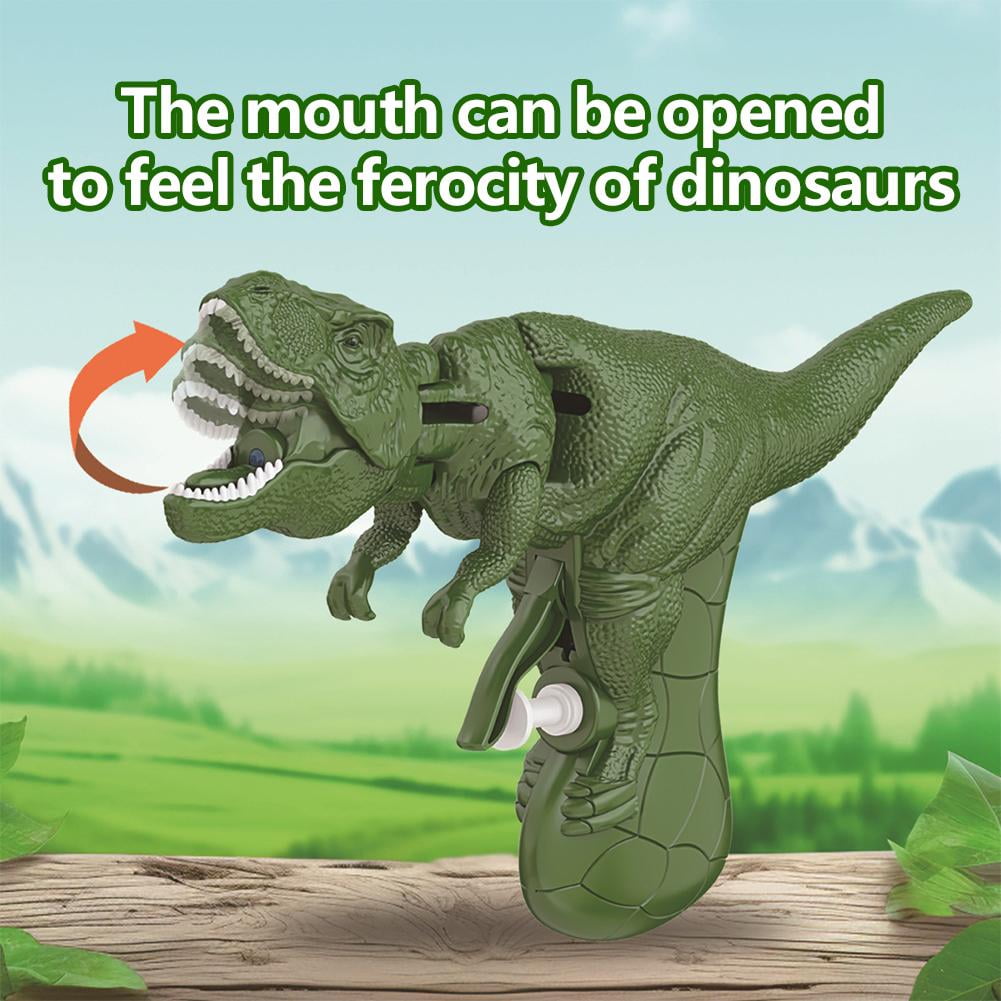 T-Rex Dinosaur Water Spray Gun Shooter Toy Kids Dino Summer Water Spray Gun Toy Gift Water Play Small Toys
