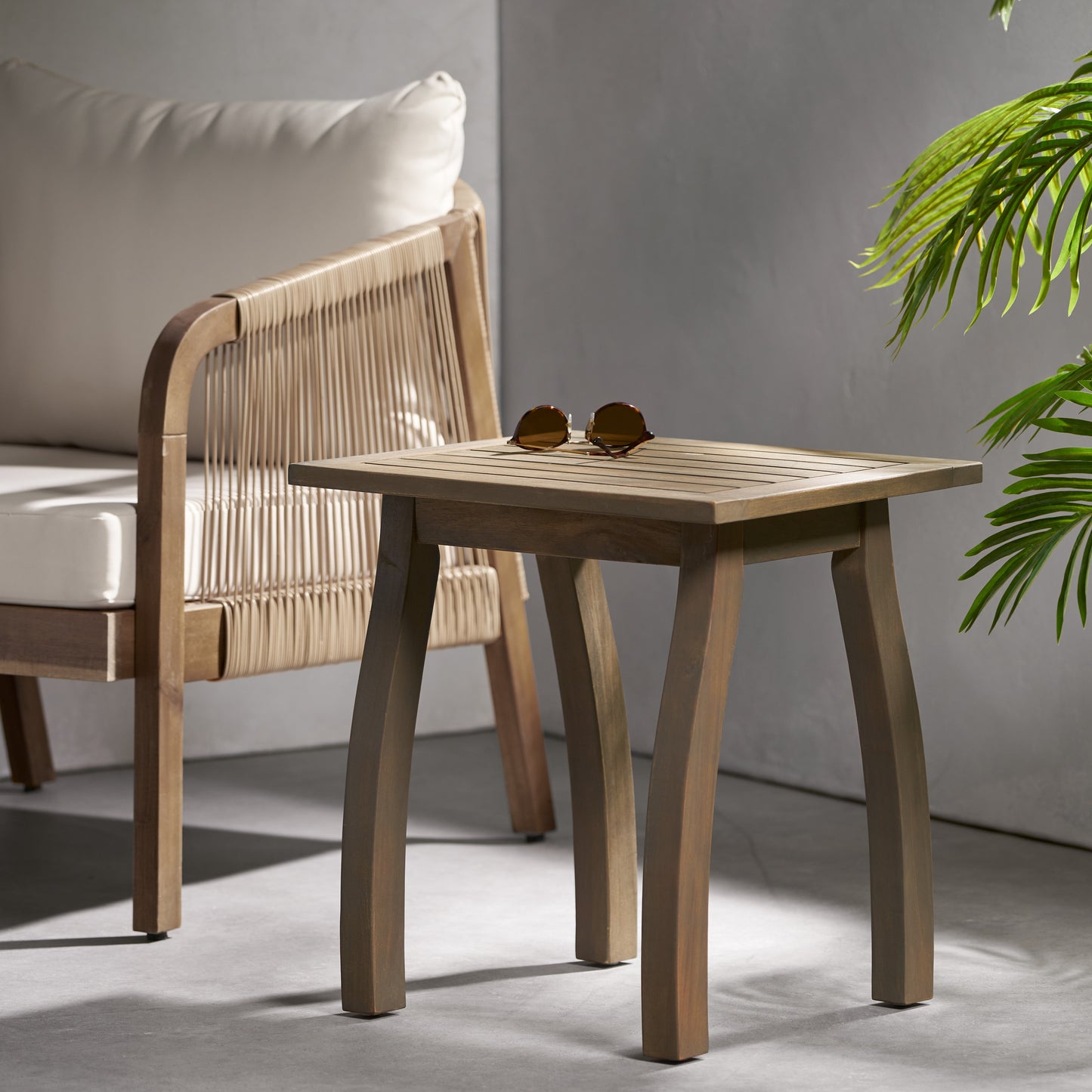 Accent Table Side Table Small End Table Accent Table Living Room Bedroom Balcony Office, Acacia Wood Farmhouse Side Table Nightstand, Wooden Coffee Tables, Modern Side Table Bedside Table Home Decor