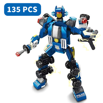 6 in 1 Building Blocks Toys ,Gift for kids over 6 years Old, transformation block Toys Set Boys & Girls