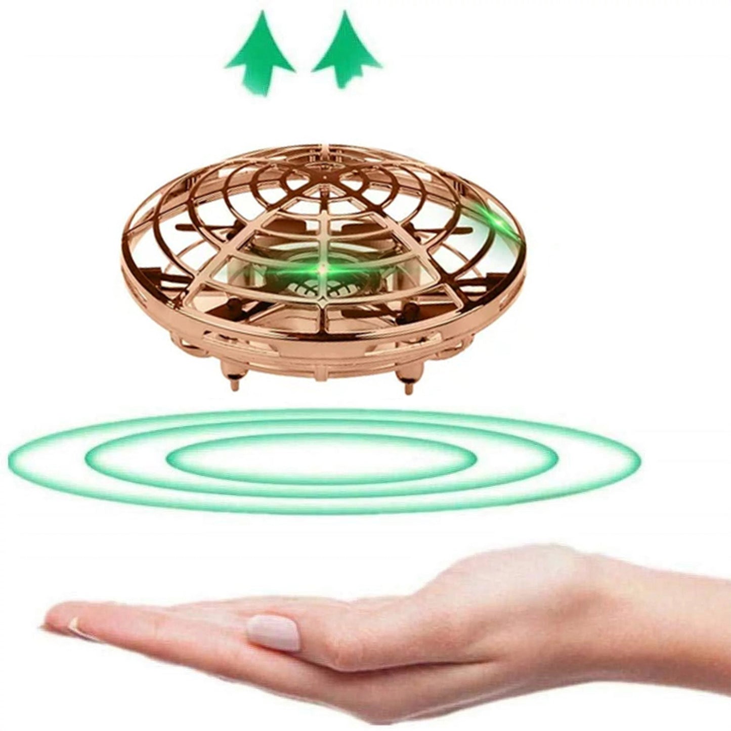 Mini Hand Drone for Kids Adults,6 Style 360° Drone Mini Helicopter RC UFO Flying Toy Hand Operated Sensory Flying Drone UFO Toy for Boys Girls