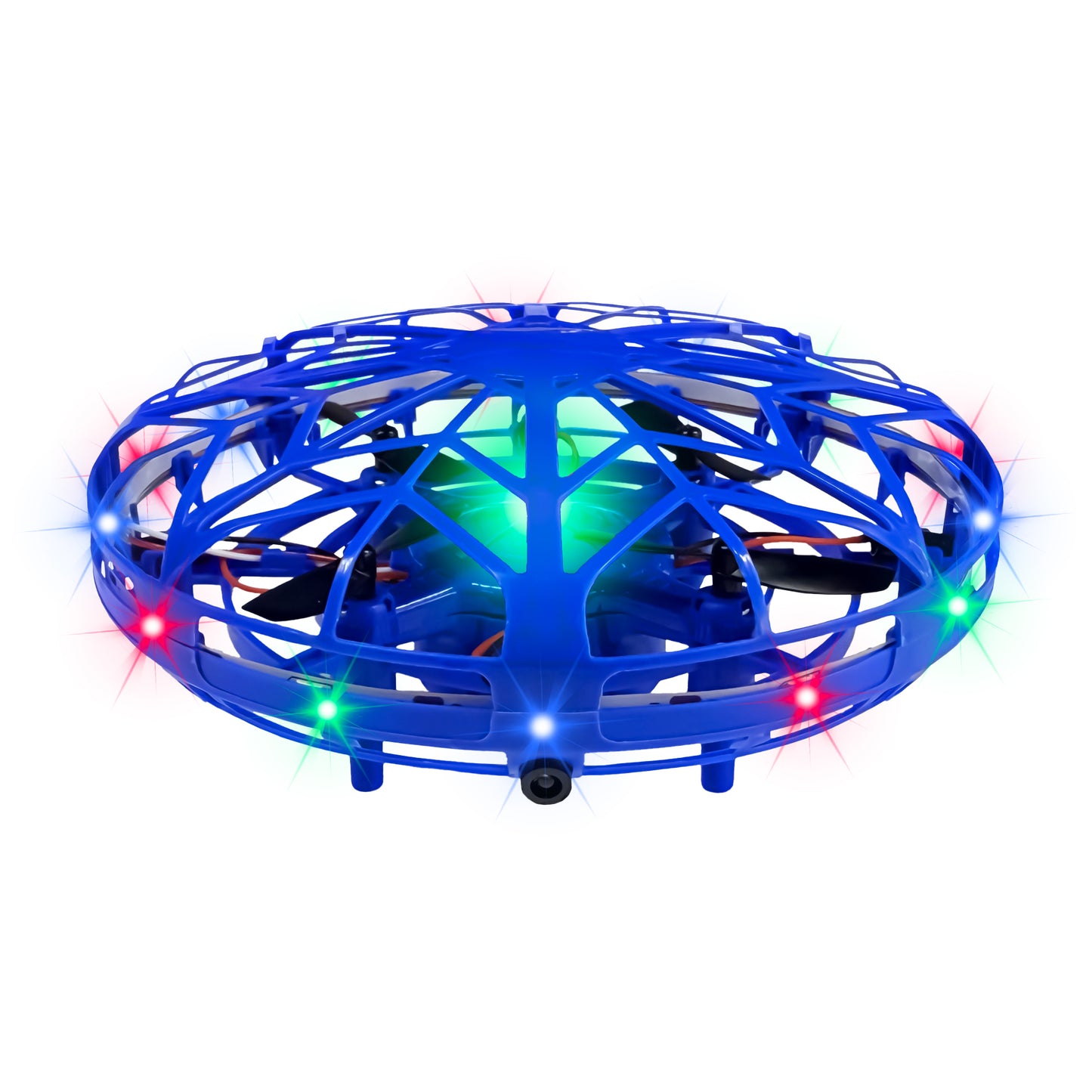 Mini Hand Drone for Kids Adults, 360° Drone Mini Helicopter RC UFO Flying Toy With Colorful light strip, Hand Operated Sensory Flying Drone UFO Toy for Boys Girls