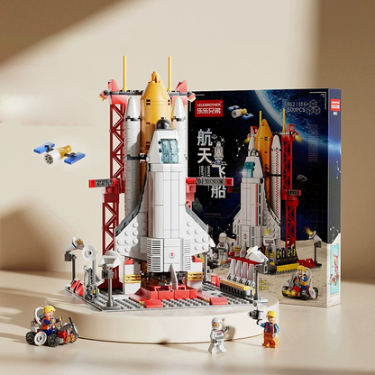 Space Exploration Shuttle Toys, Spaceship Fire Arrow Launch Center Toy Set Building Blocks Toys Kit Gifts for 7 8 9 10 11 12 Years Old Boys Kids