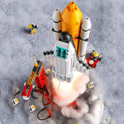 Space Exploration Shuttle Toys, Spaceship Fire Arrow Launch Center Toy Set Building Blocks Toys Kit Gifts for 7 8 9 10 11 12 Years Old Boys Kids