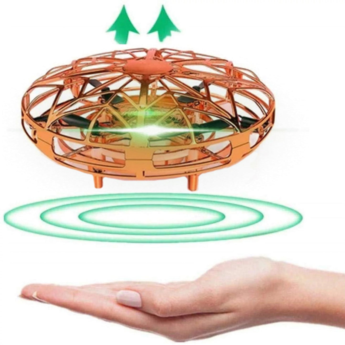 Mini Hand Drone for Kids Adults,6 Style 360° Drone Mini Helicopter RC UFO Flying Toy Hand Operated Sensory Flying Drone UFO Toy for Boys Girls