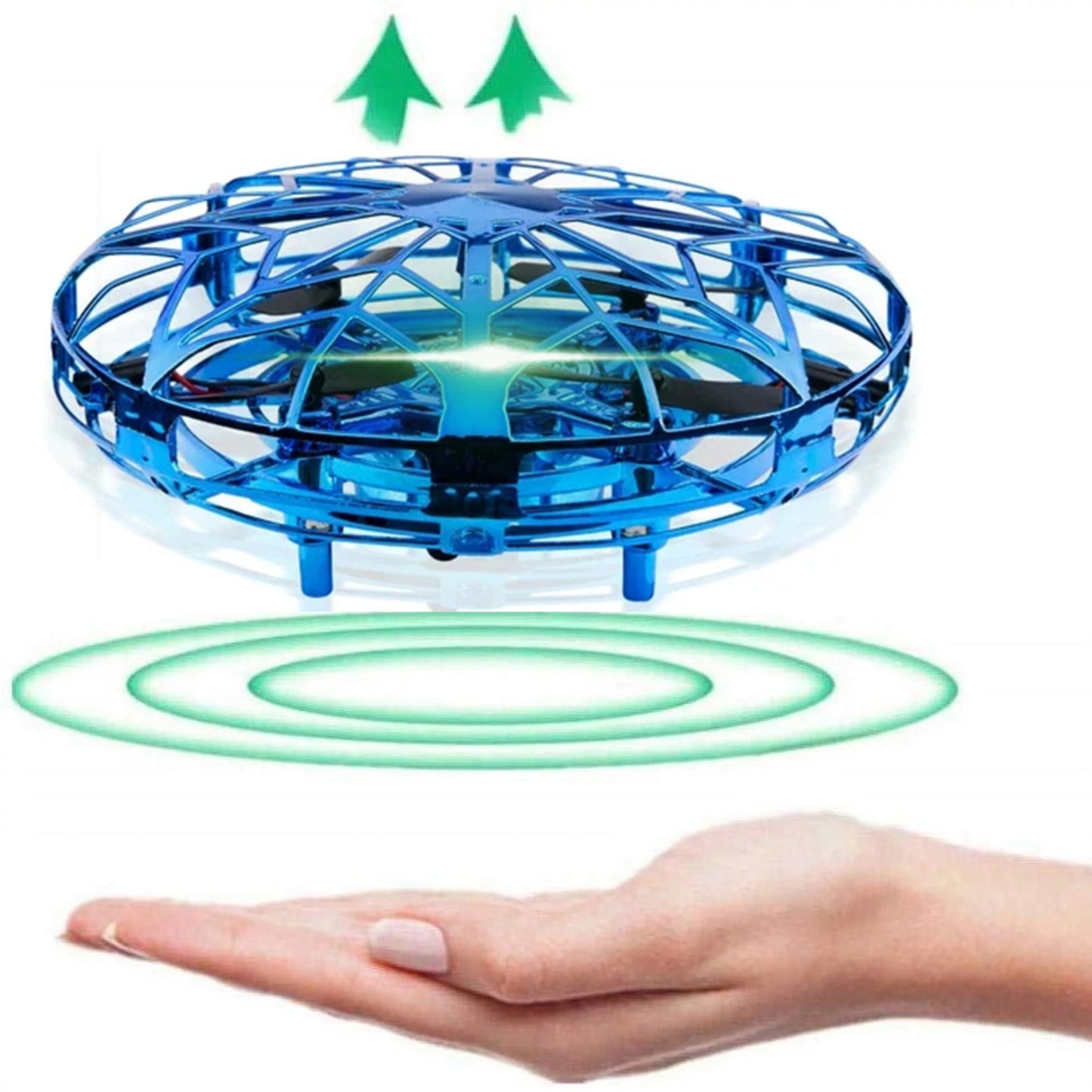 Mini Hand Drone for Kids Adults,6 Style 360° Drone Mini Helicopter RC UFO Flying Toy Hand Operated Sensory Flying Drone UFO Toy for Boys Girls